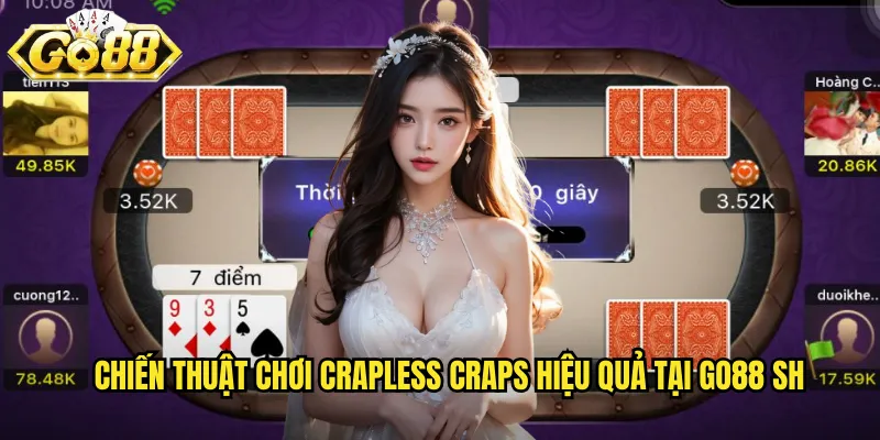Crapless Craps Go88 SH - Xúc Xắc Không Thua Điểm Đầu Tiên 3 Chiến thuật chơi crapless craps hiệu quả tại go88 sh